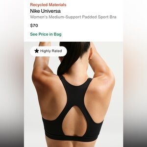 Nike Universa Women's Medium-Support Padded Sport Bra